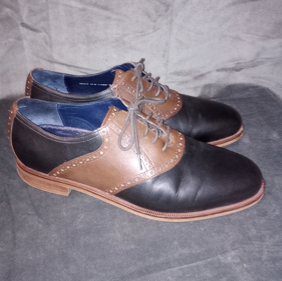 Cole Haan Other - Cole Haan Black and Brown Carter Shoes Size 10